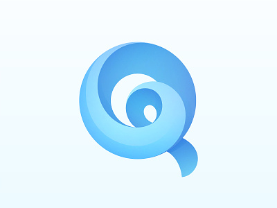Q Logo brand branding brandmark clean color design gradient identity letter logo logo design logo designer logo mark logodesign logos logotype mark monogram q symbol
