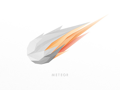 Meteor logo meteor yp © yoga perdana