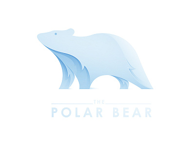 Polar Bear blue ice polar bear yp © yoga perdana