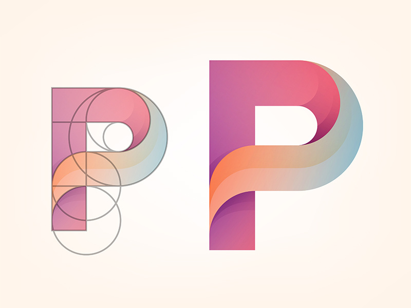 Logo Project © yoga perdana yp p project path evolution logo