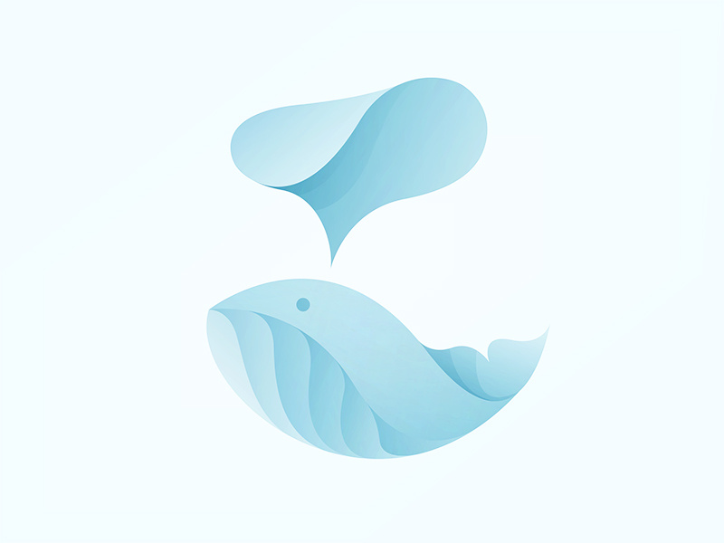 Whale illustration whale © yoga perdana yp