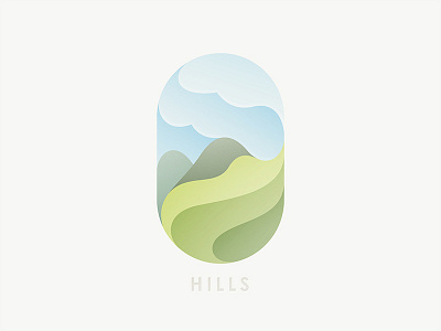 Hills hills illustration yp © yoga perdana