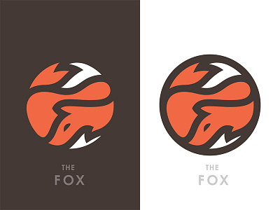 The Fox fox logo mark yp © yoga perdana