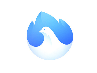 Pigeon Logo animal bird logo mark pigeon yp © yoga perdana