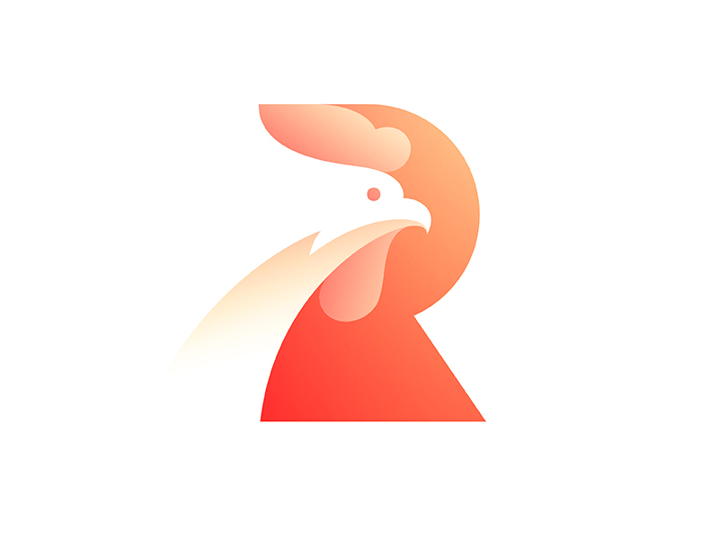 Rooster logo design by Yoga Perdana