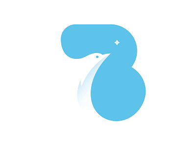 B - Bird bird logo yp © yoga perdana