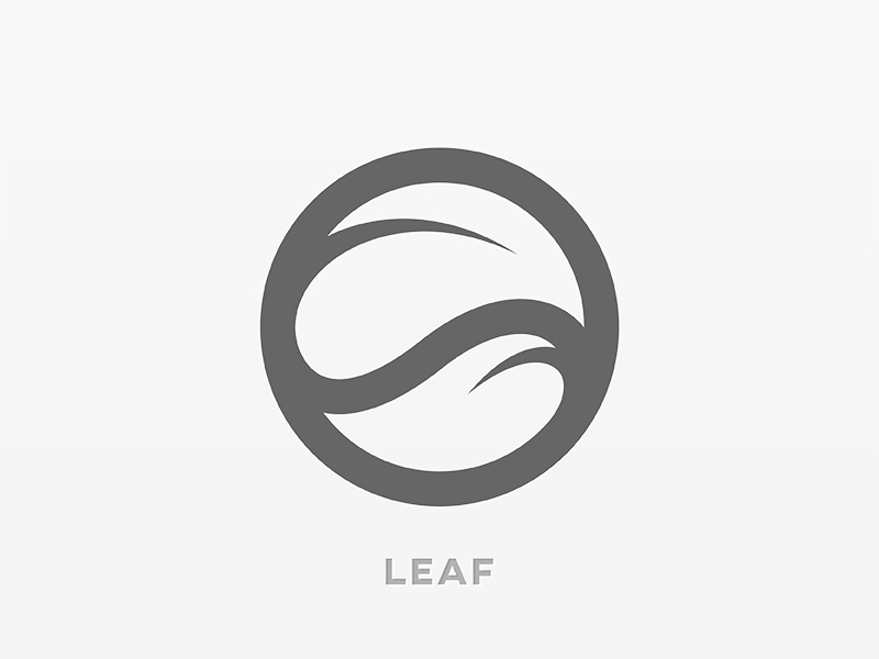 Leaf Logo yp © yoga perdana logo