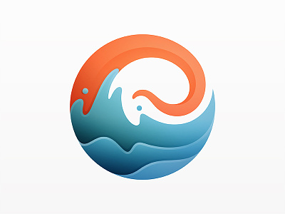 Wave + Tentacle Logo