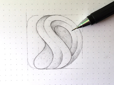 SD Logo Sketch branding sketch type typography yp © yoga perdana