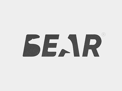 Bear Logo animal animal logo bear gestalt gestalt design logo logo designer logo type smart logo type typography yp © yoga perdana
