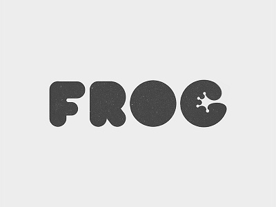 Frog Logo frog logo type typography yp © yoga perdana