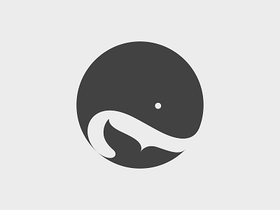 Whale Logo logo whale yp © yoga perdana