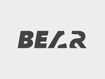 Bear animal bear branding icon illustration logo type typography yp © yoga perdana