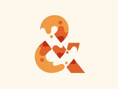 Ampersand ampersand branding design illustration logo type typography yp © yoga perdana