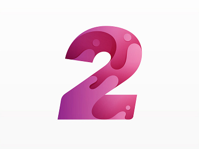 2 2 branding design illustration logo type typography vector yp © yoga perdana