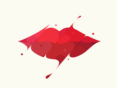 Lips design illustration lips vector yp © yoga perdana