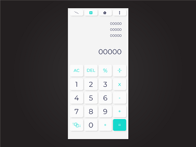 Daily UI #4 - Calculator