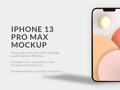 Iphone 13 Pro Max | FREE MOCKUP