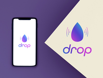 Drop mockup, #dailylogochallenge adobeillustration art branding dailylogochallenge design graphic design illustration illustrator logo mockup vector