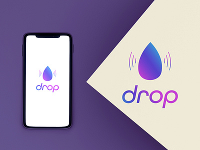 Drop mockup, #dailylogochallenge