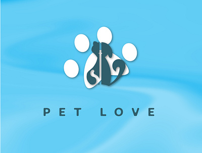 Pet Love adobeillustration branding dailylogo design graphic design illustration logo logochallenge logodesign typography