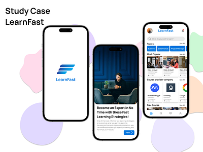 UI Mobile LearnFast design ui ux