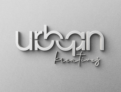 Urban Kreatives branding design illustration logo minimal typography