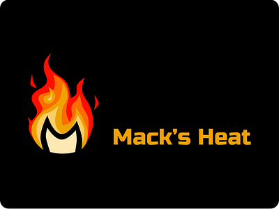 Bring the Heat branding design figma fire heat illustration logo vector art