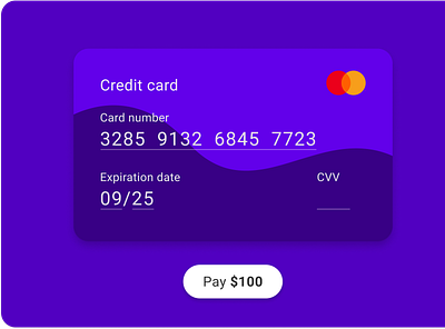 Credit Card Checkout card card design daily ui 002 dailyui design ui web