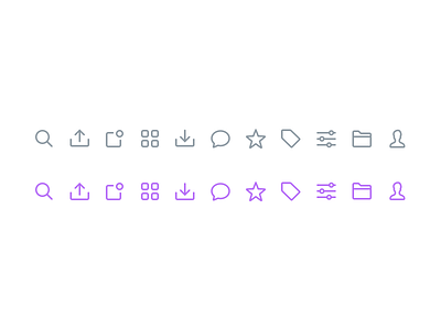 🔍 UI Icons (Made with Figma) 16px app figma icons interface line icons lowprofile search sketch ui ux web