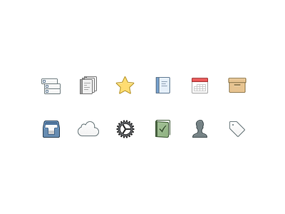 ☑️ Things Icons (Made with Figma)