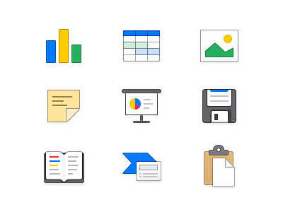 Slideshow Icons (Made with Figma)