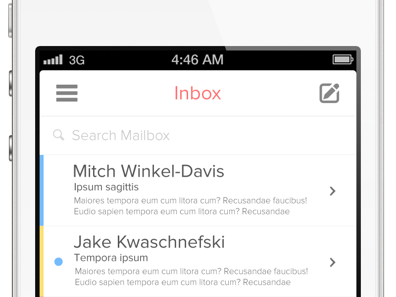 ios mail force download