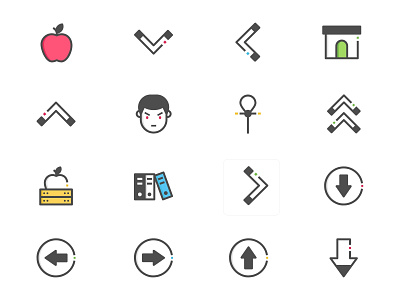 Arrow icons 1$ 1$ icons covid covid19 custom icons flat fully ui fullyui icons illustration royalty free icons