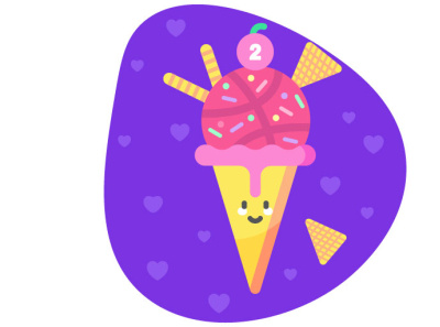 ice cream dribbble dribbble invite dribbble invites