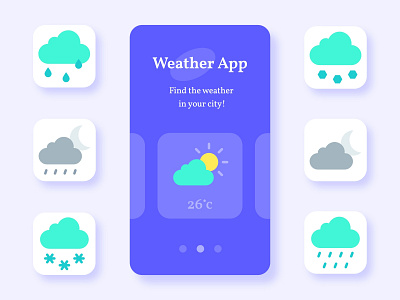 Weather App Icons