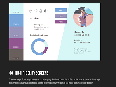 Recess Program Manager Platform Walkthrough design minimal typography ui