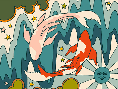 Pisces Season Illustration