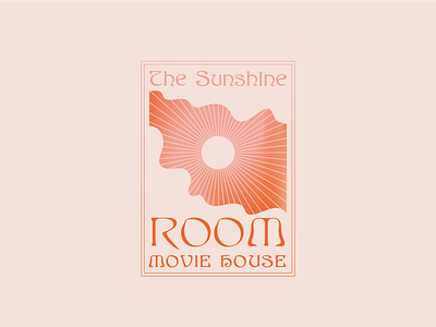 The Sunshine Room Movie House art nouveau branding design designer graphic graphic design identity illustration illustration art illustrator louisville retro typography vintage