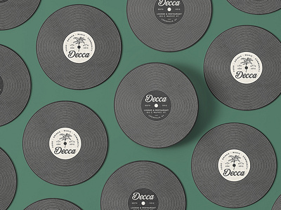 Decca Restaurant Coasters