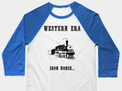 Western era icons printed on baseball t-shirts art baseball clothing country creation design home decor icons logo pieterhb t shirt western and country western era