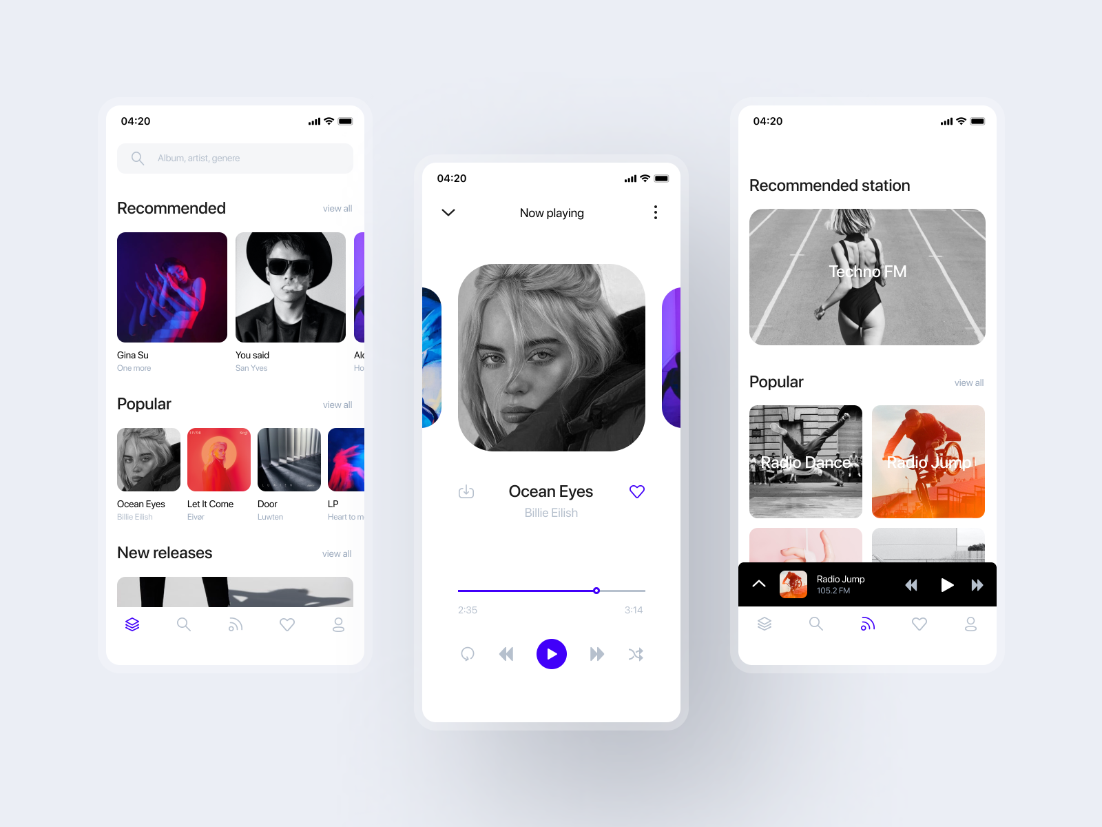 Music Player App by Jacqueline Shappo on Dribbble