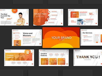 PowerPoint Presentation Animated Template - Md Akash Hossain akash animated powerpoint slide graphic design md akash hossain ms powerpoint template powerpoint presentation ppt presentation s slides