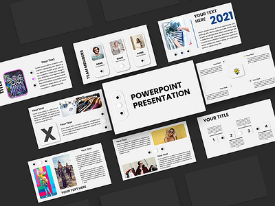 PowerPoint presentation animated template - Md Akash Hossain