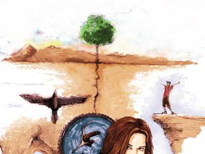 127 Hours Rebound film illustration