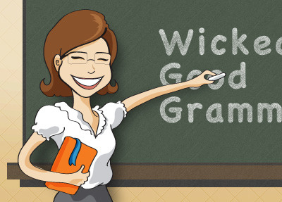 Wicked Good Grammah' cartoon illustration texture vector