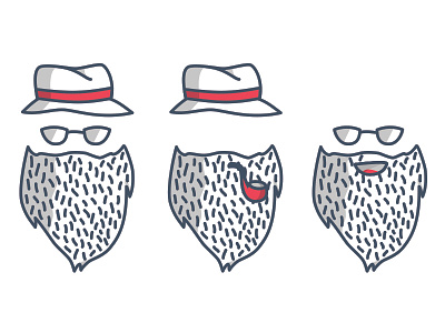 Who's who? the team. beard fun hat illustration sharing illustration switzerland team trip