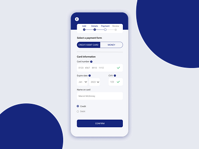 Daily UI #001 - Credit Card Checkout app creditcard dailyui design ui