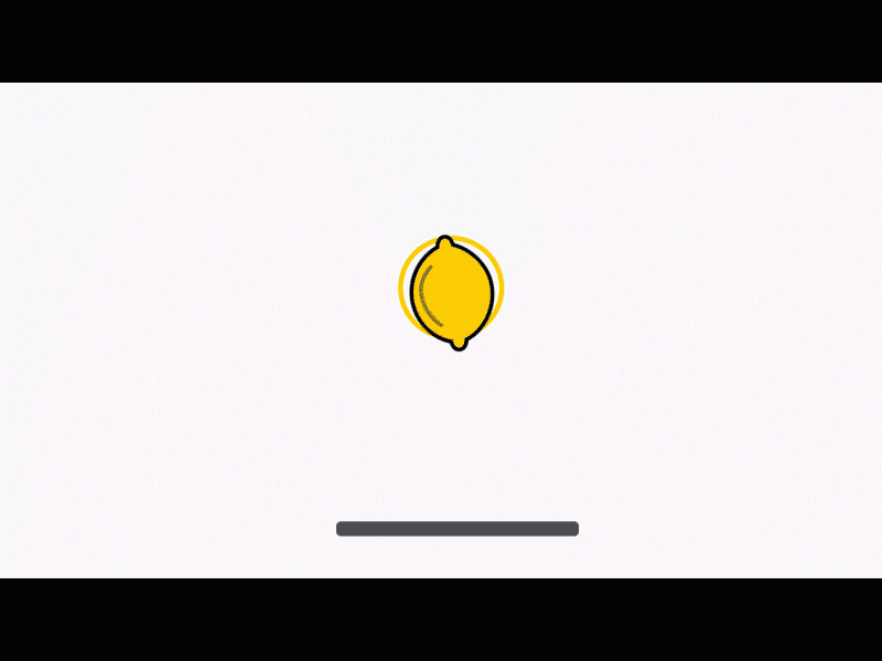 Bouncing fruits 2d animation aftereffects bouncing design fruit gif illustration