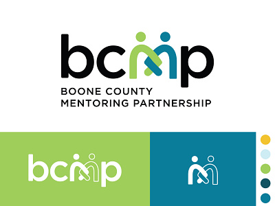 Boone County Mentoring Partnership Logo branding nonprofit